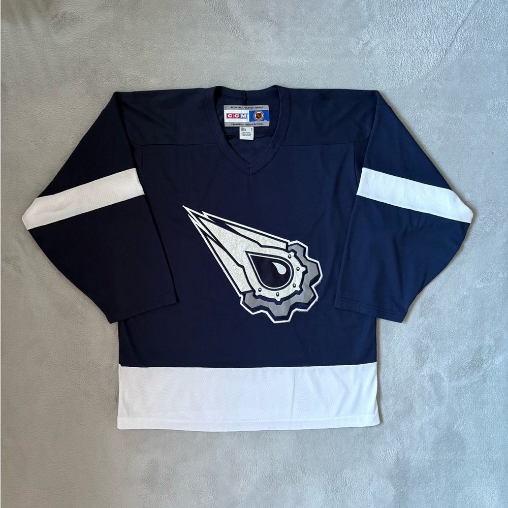 Edmonton Oilers Vintage CCM Oil Drop Hockey Jersey